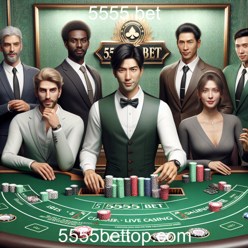 A Experiência Imersiva dos Jogos 'Ao Vivo' na 5555 bet